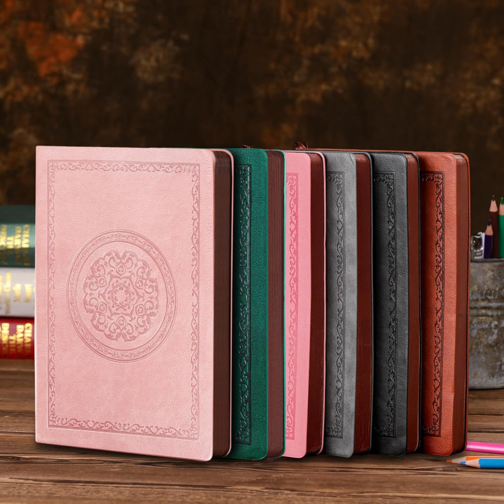 Leather Vintage Journal Notebook, 300 Pages, Leather Softcover Lined Journal