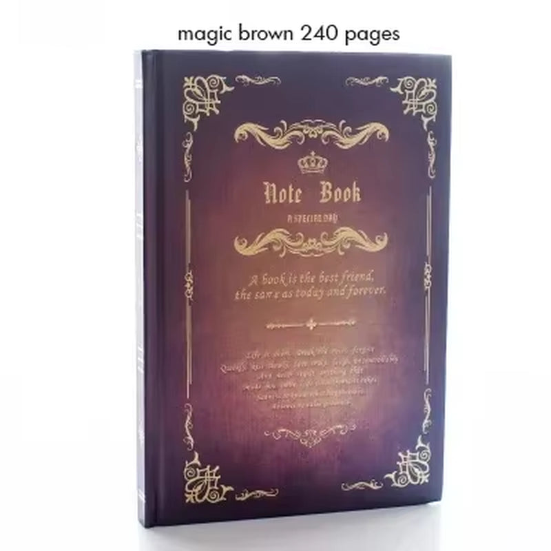 Retro Notebook Journals for Travelers Creative Planner A5 Size, 21X14.5Cm, 320 Pages/ 240 Pages/ 288 Pages, Vintage Pattern