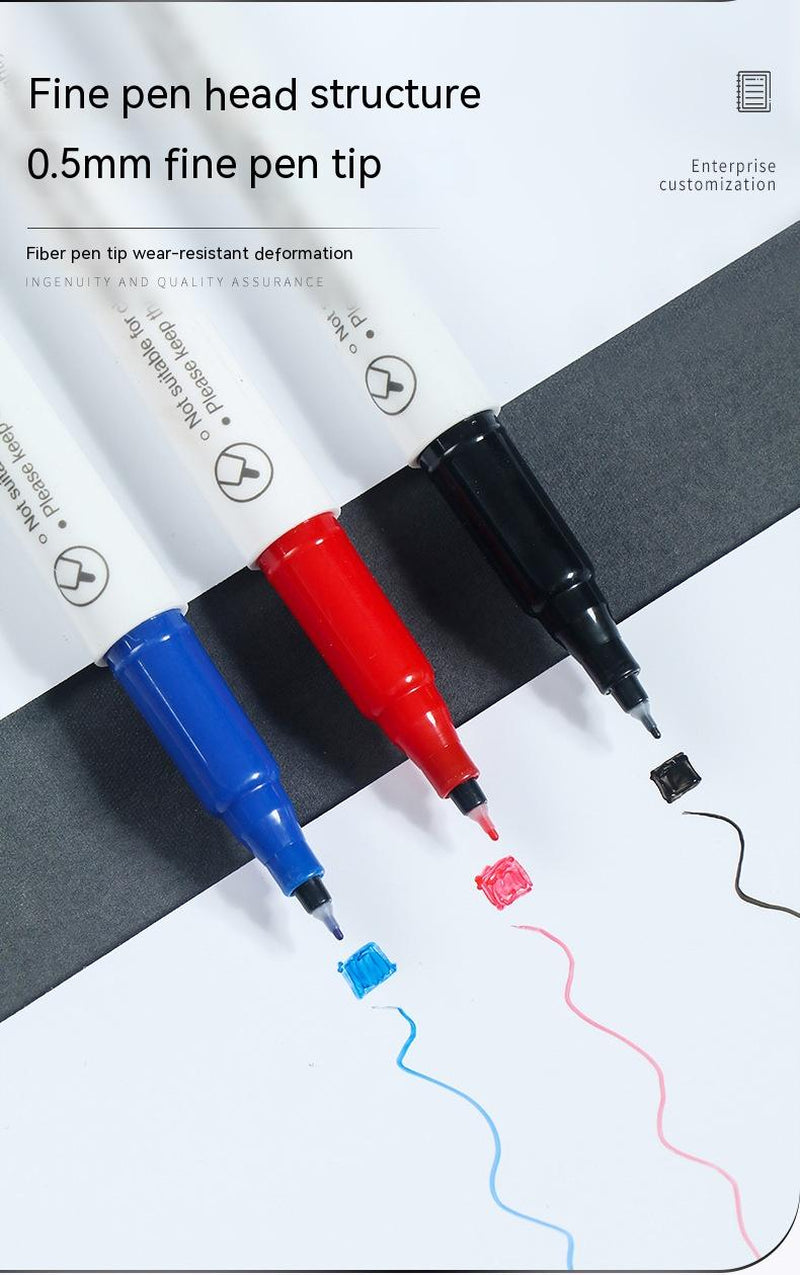 Erasable Journal, Tiny Whiteboard Notebook, Leather cover