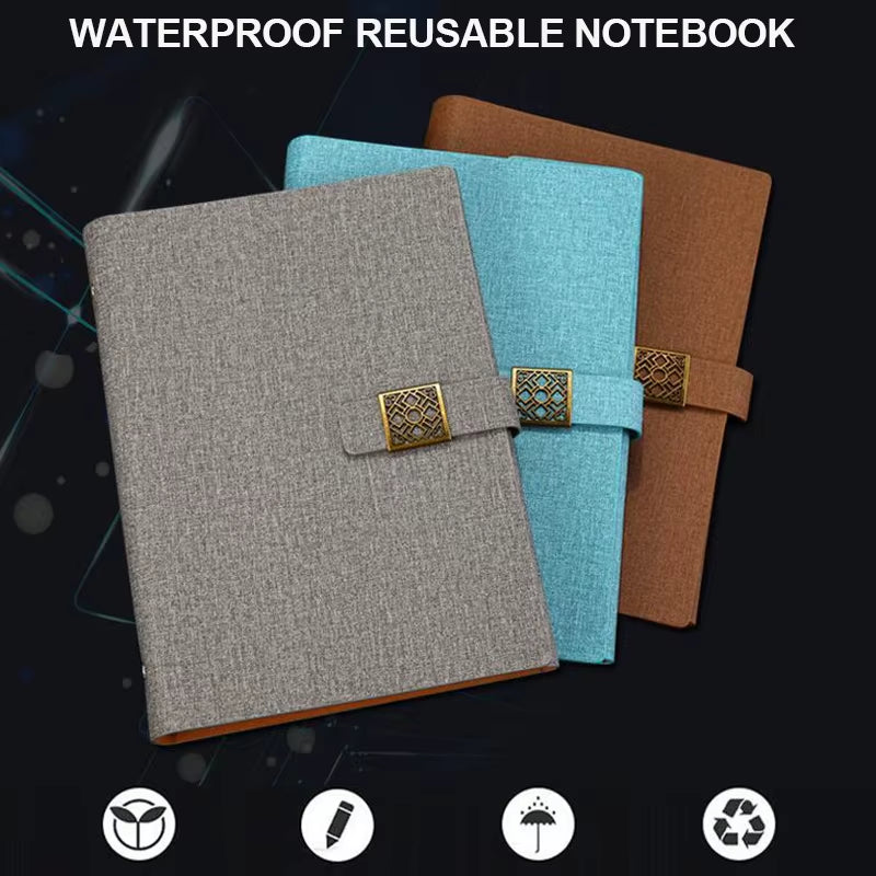 High-Tech A5 Waterproof Reusable Erasable Notebook