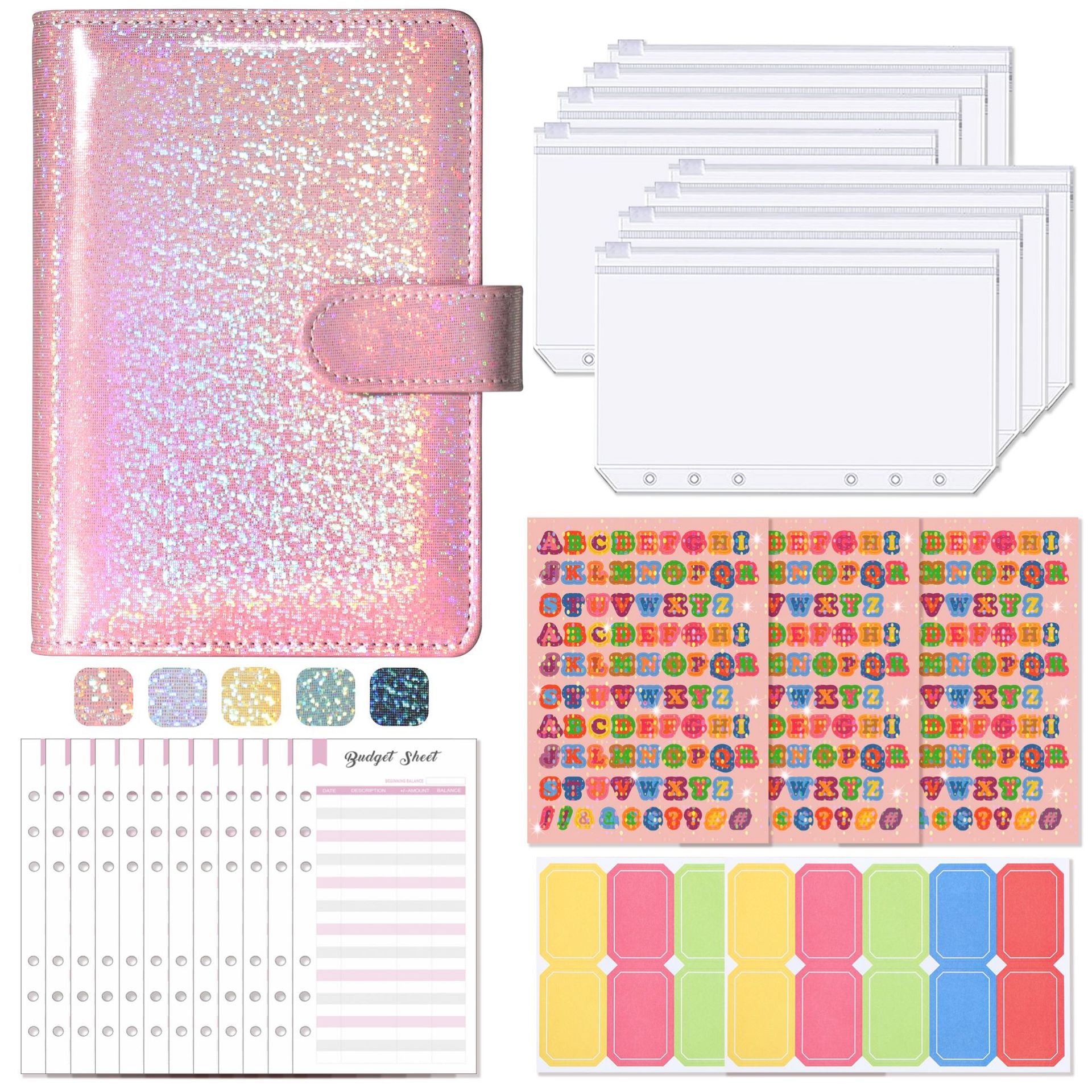 Creative Journal A6 Clip Notebook Journal Book