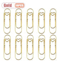 10 Piece Heart Shaped Pen Clips For Journal or Notebook, Creative Bookmark, Page Holders, Metal Pen Clips for Planner, Office Supplies