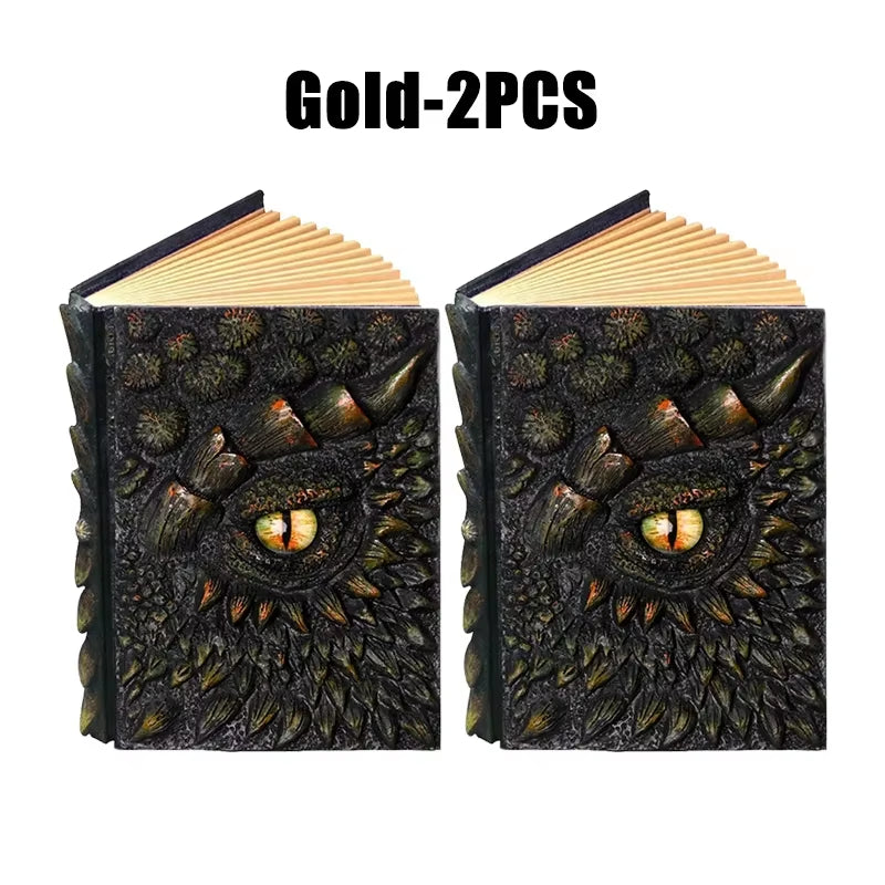 3D Dragons Journal Writing DND Notebook Refillable Notebook for Dungeons and Dragons Accessories/D&D DM Master Gifts