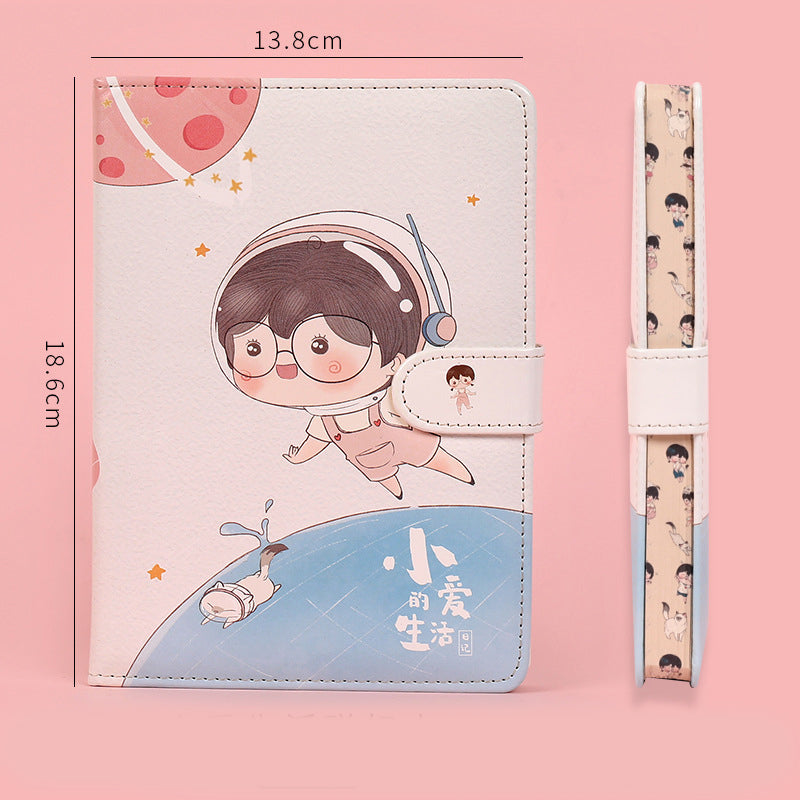 Fruit Print Journal Notebook Planner Magnetic Buckle Yearly Agenda Color Illustration Daily Planner Stationery