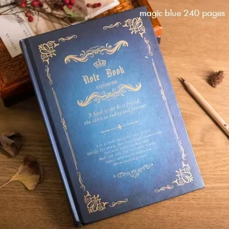 Retro Notebook Journals for Travelers Creative Planner A5 Size, 21X14.5Cm, 320 Pages/ 240 Pages/ 288 Pages, Vintage Pattern